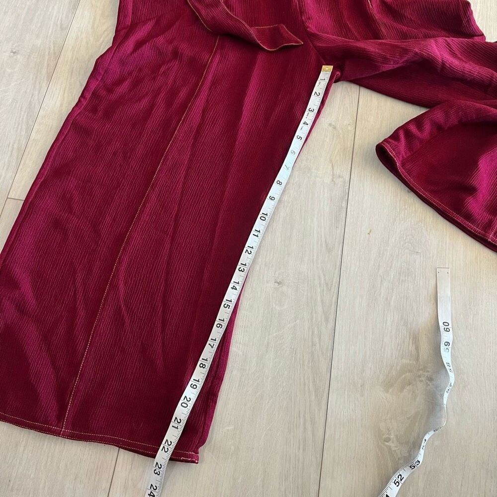 ANTHROPOLOGIE Greylin  Colleen Stitched Jumpsuit size L - Picture 4 of 11